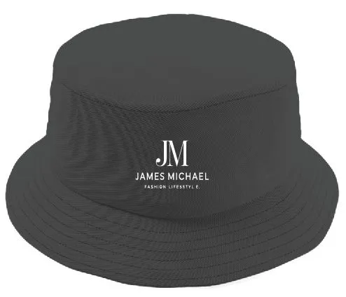 Bucket Hat — Cotton twill bucket hat, JM wordmark. (placeholder photography)