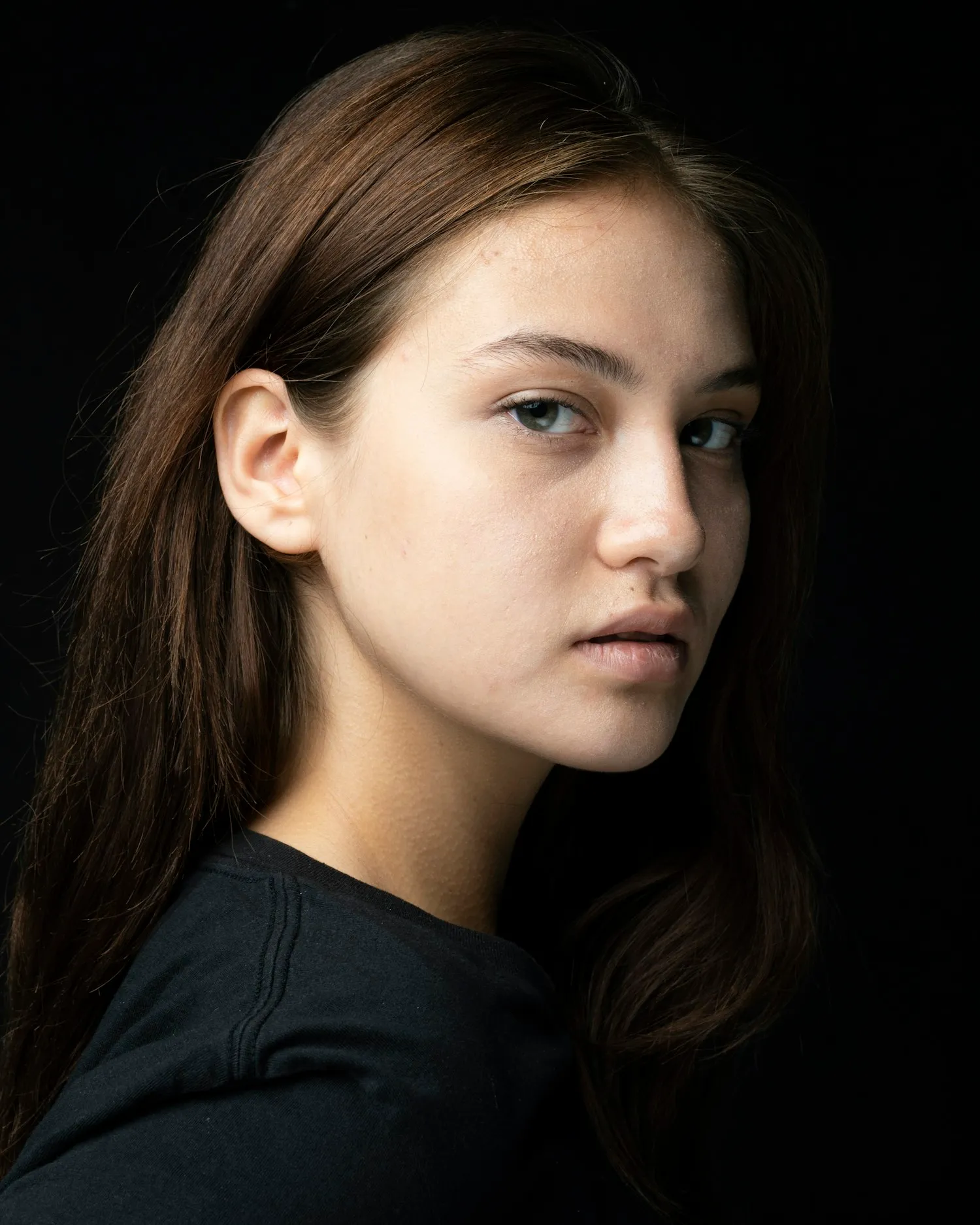 Studio portrait — placeholder photography